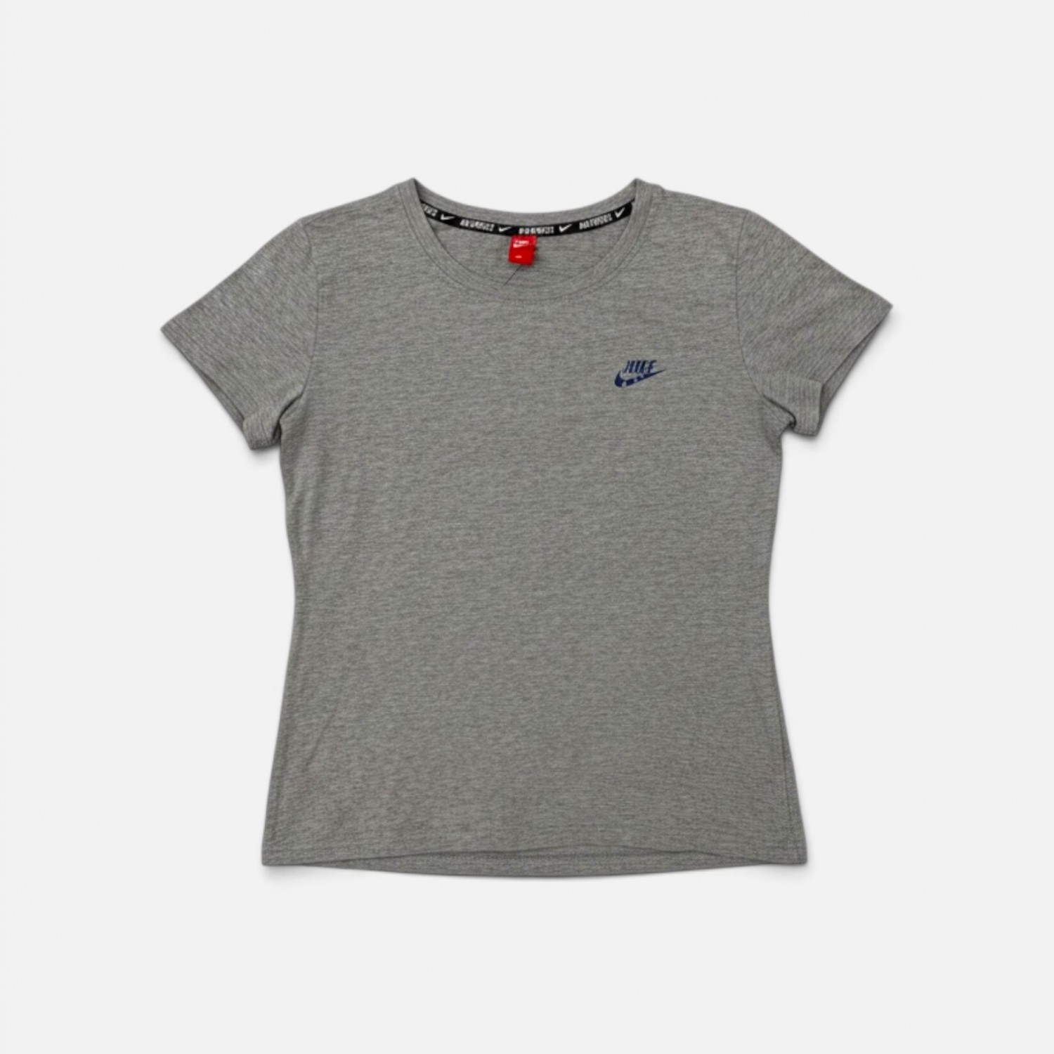 Nike Γυναικείο T-Shirt Γκρι Μελανζέ